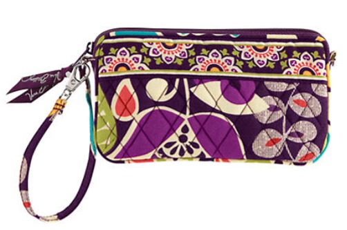 vera bradley wristlet