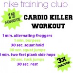 15 Minute Cardio Killer Workout