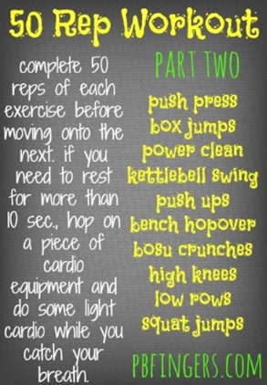 50 Rep Workout - Part Two
