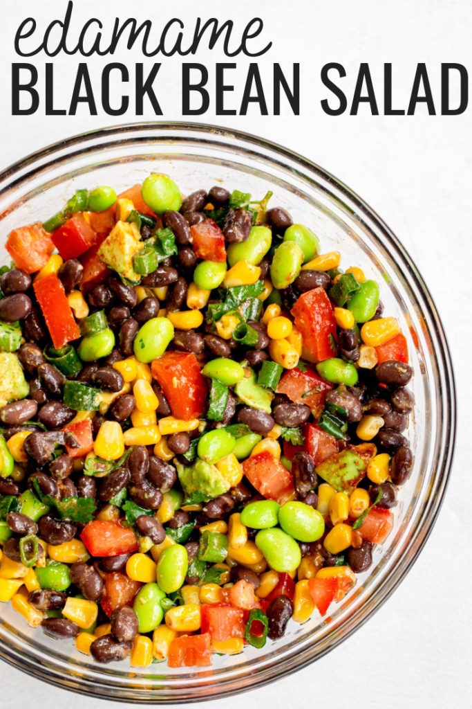 Edamame Black Bean Salad