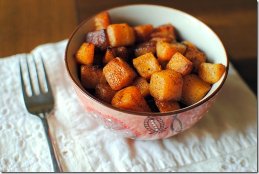 Easy and Delicious Cinnamon Roaste Butternut Squash
