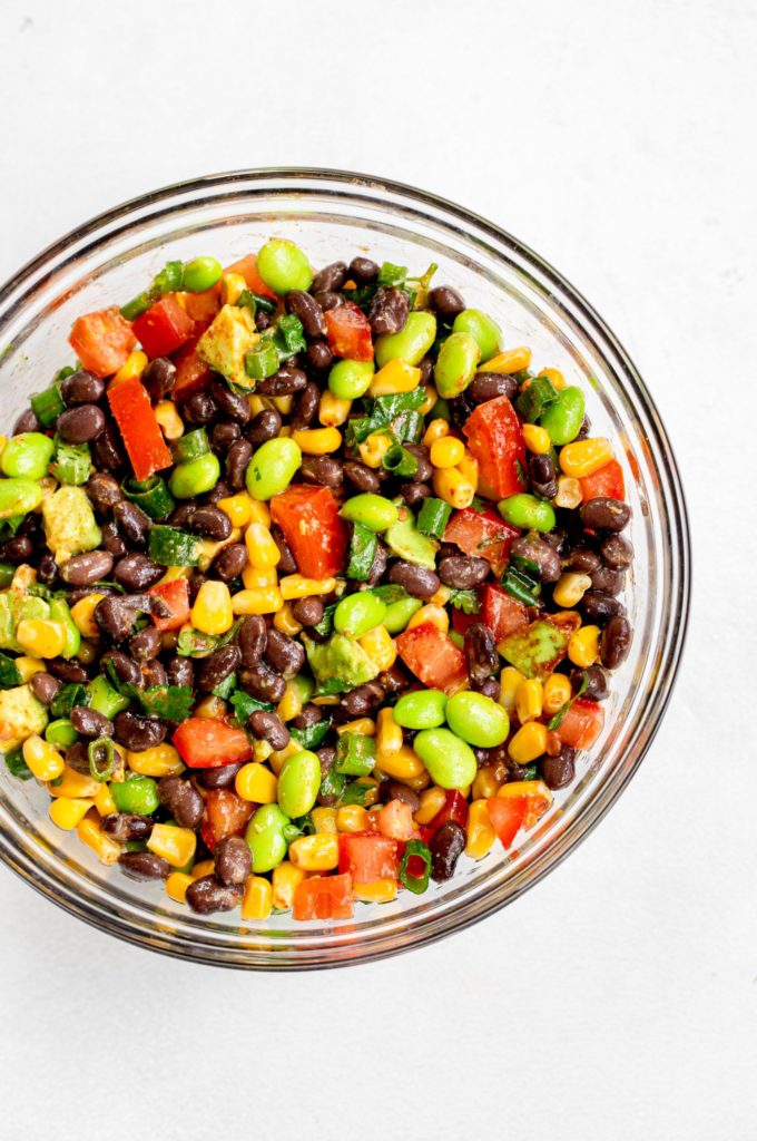 Edamame Black Bean Salad