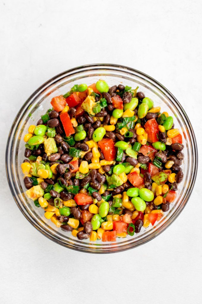 Edamame Black Bean Salad