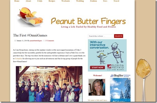 Peanut Butter Fingers 2013