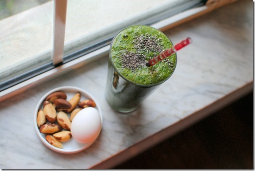 chia seed green smoothie
