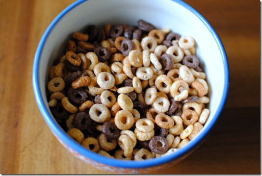 dark chocolate cheerios