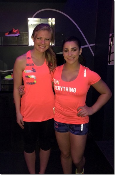 Aly Raisman Reebok