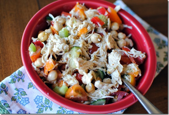 Chickpea Chicken Salad