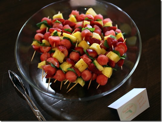 Fruit Kebabs