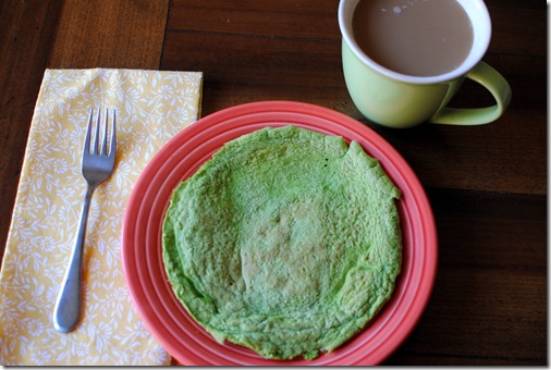 Green Protein Pancake Recipe