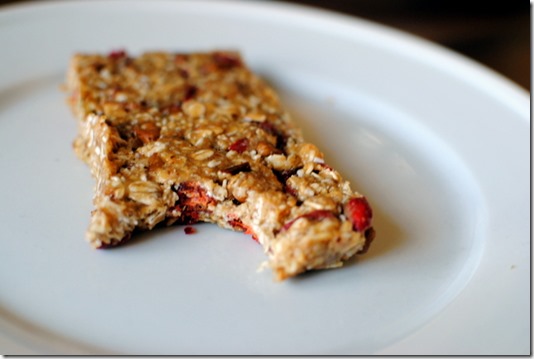 Healthy No Bake Granola Bar