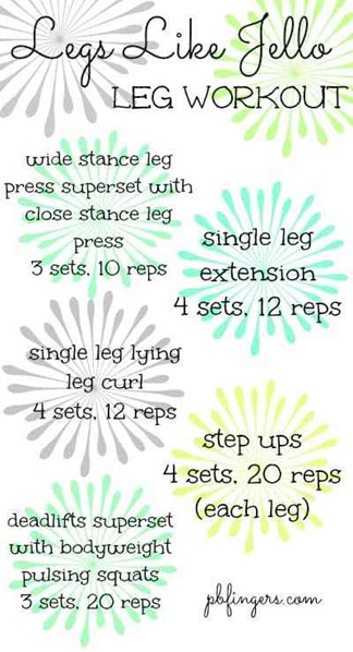 Legs Like Jello Workout