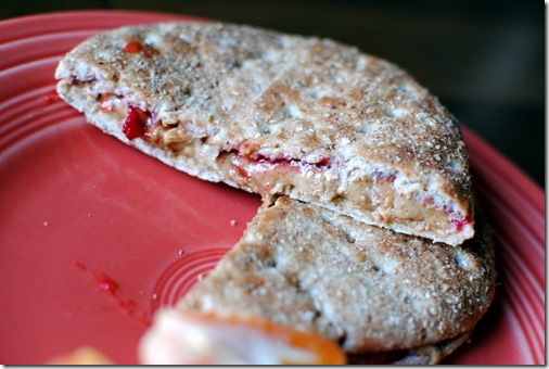 almond butter and jelly