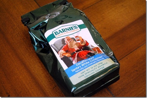 Barnie's Santa's White Christmas