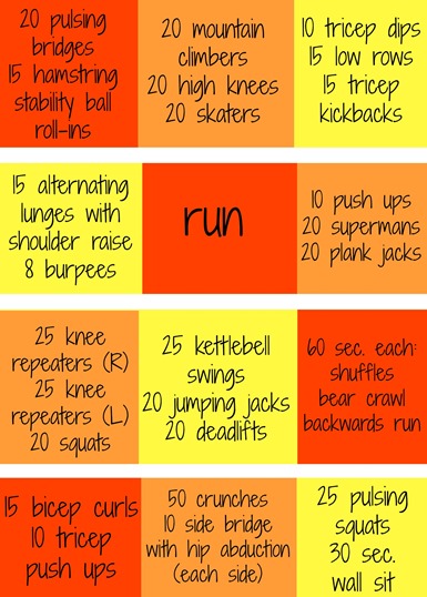 Boot Camp Workout Three Minute