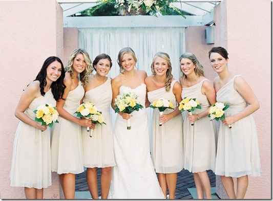 Champagne Bridesmaid Dresses