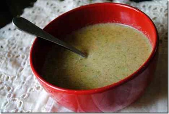 Healthy Broccoli Cheese Soup