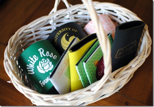 Koozie basket