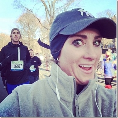 Selfie with Hotties During Marathon