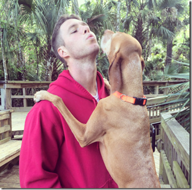 Vizsla Kiss