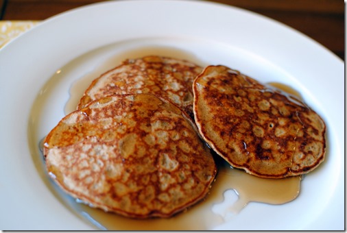 Almond Flour Quinoa Flour Pancakes