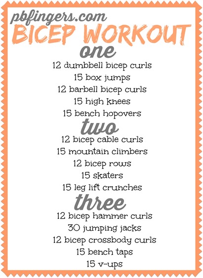 Bicep Workout