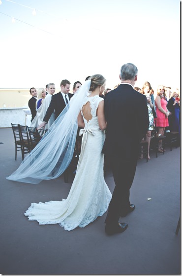 Bride Walking Down the Aisle