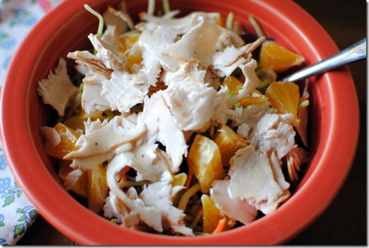 Broccoli Slaw Sliverd Almonds Orange Turkey Panera Asian Sesame Dressing