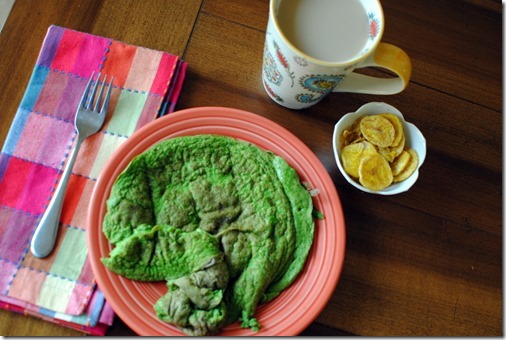 Green Protein Pancake