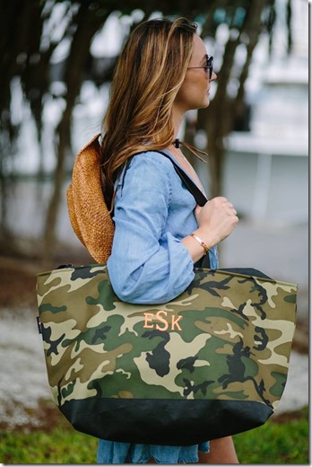 Hayden Reis Camo Tote