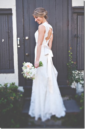 Lace Circle Back Wedding Dress (2)