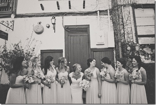 Laughing Bridesmaids