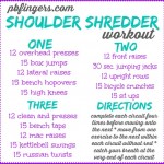 Shoulder Shredder Workout