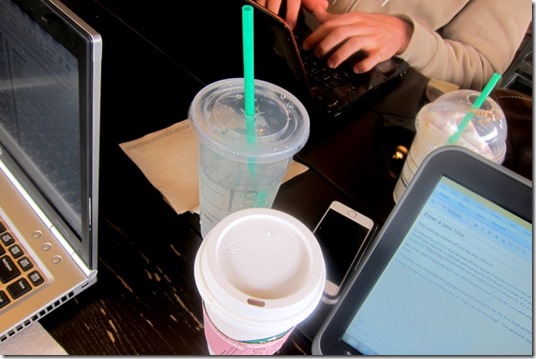 Starbucks Work Station