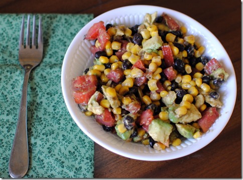 black bean salad