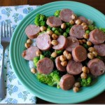 chicken sausage and chickpeas chicken sausage and chickpeas