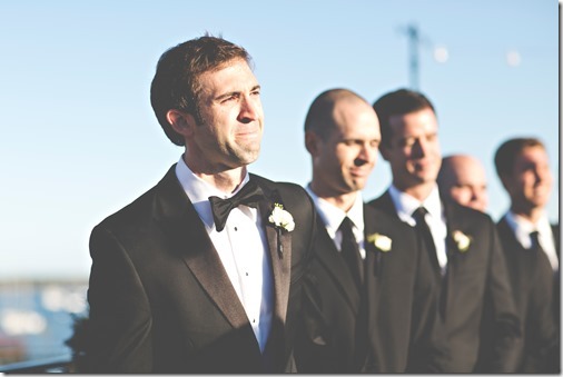 groom crying