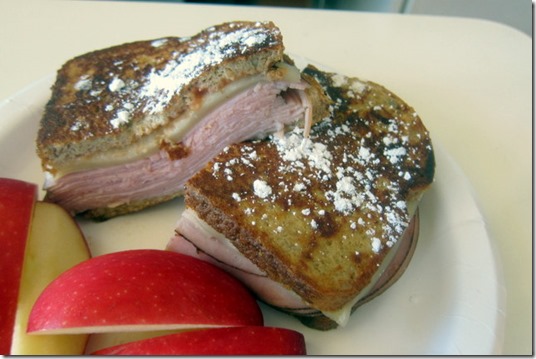 ham french toast sandwich