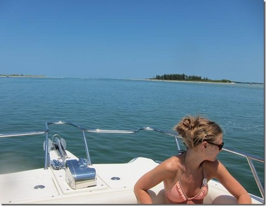 Boat in the Gulf of Mexico
