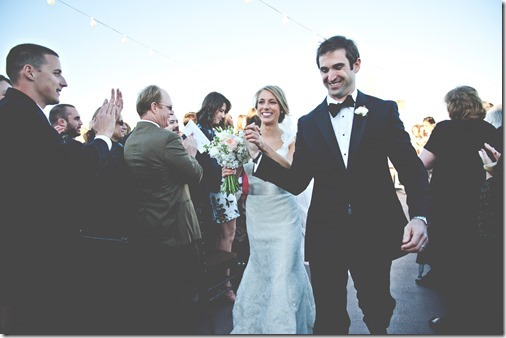 Bride and Groom After I Do