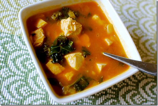 Curried Butternut Squash Soup - Easy and healthy