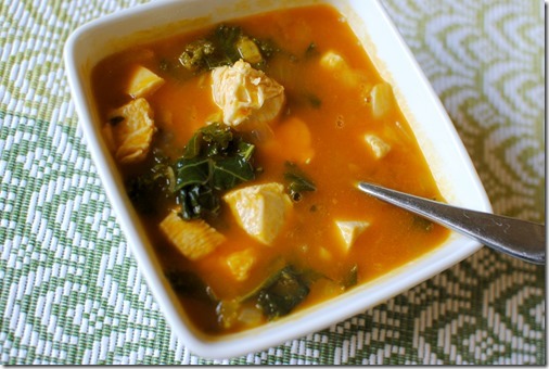 Curried Butternut Squash Soup