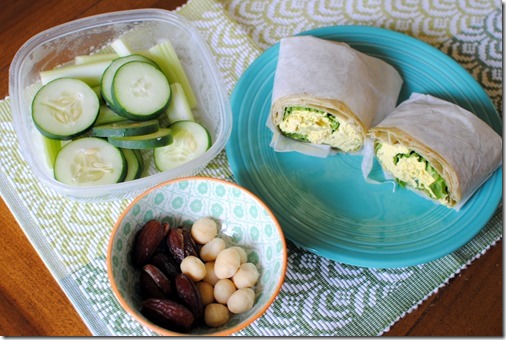Eggless Egg Salad Wrap