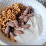 Greek Yogurt with Kashi Go Lean and Almonds
