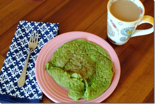 Green Protein Pancakes