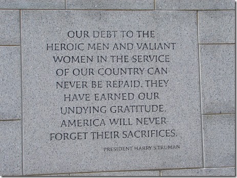 Memorial Day Quote - Harry Truman