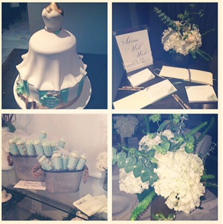Mint Bridal Shower Details