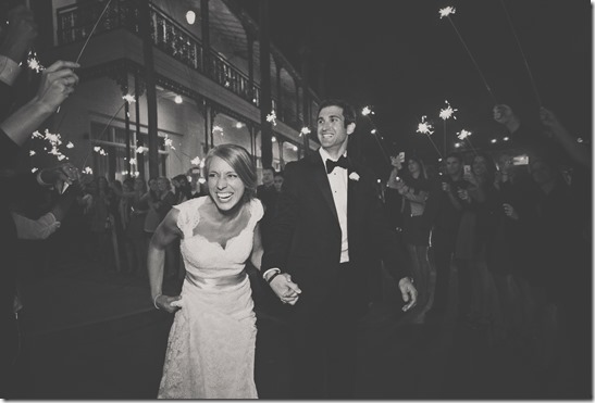 Sparkler Send Off
