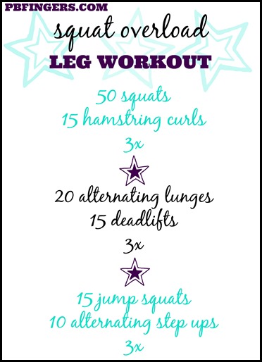 Squat Overload Leg Workout