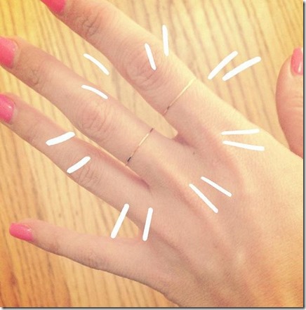 Treadbare Gold Rings
